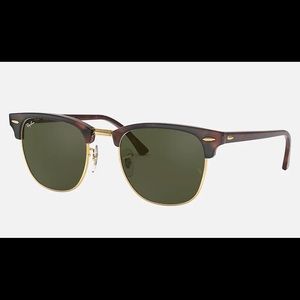 Like-new Ray-Ban Polarized Clubmaster Sunglasses